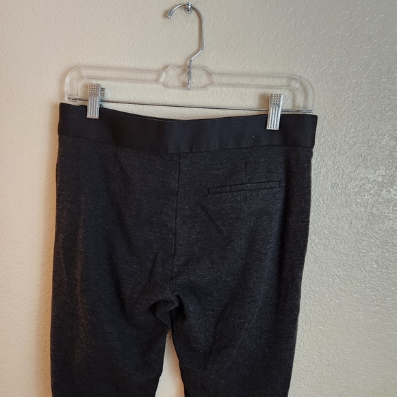 Everlane Gray Ponte Pull on Side Zip Skinny Ankle Pants Size 6 - Picture 13 of 14